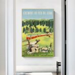 poster giura vintage