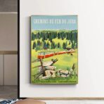 poster giura vintage
