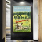 poster giura vintage