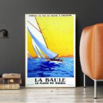 poster vintage la baule