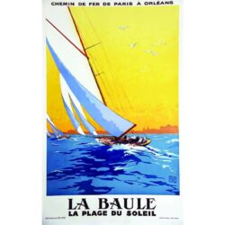 poster vintage la baule