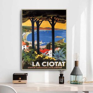 poster vintage la ciotat