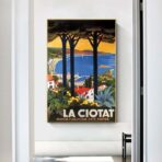 poster vintage la ciotat