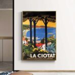 poster vintage la ciotat