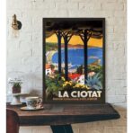 poster vintage la ciotat