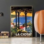 poster vintage la ciotat