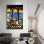 poster vintage la ciotat
