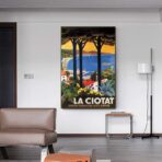 poster vintage la ciotat