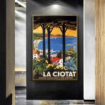 poster vintage la ciotat