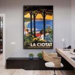 poster vintage la ciotat