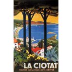 poster vintage la ciotat