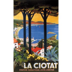 poster vintage la ciotat