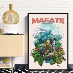 poster vintage la reunion