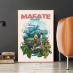 poster vintage la reunion
