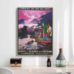 poster vintage la rochelle