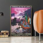 poster vintage la rochelle
