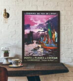 poster vintage la rochelle