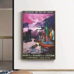 poster vintage la rochelle