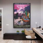 poster vintage la rochelle