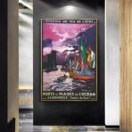 poster vintage la rochelle