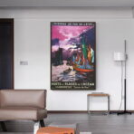 poster vintage la rochelle