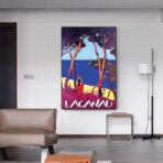 poster lacanau vintage 2