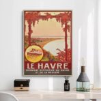 poster vintage le havre
