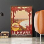 poster vintage le havre