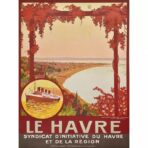poster vintage le havre