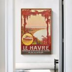 poster vintage le havre