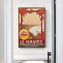 poster vintage le havre