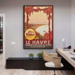 poster vintage le havre