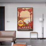 poster vintage le havre