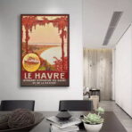 poster vintage le havre