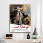 poster vintage del signore degli anelli