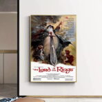 poster vintage del signore degli anelli