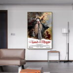 poster vintage del signore degli anelli