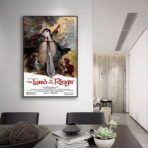 poster vintage del signore degli anelli