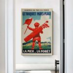 poster vintage le touquet