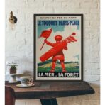 poster vintage le touquet