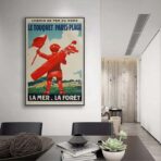 poster vintage le touquet