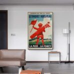 poster vintage le touquet
