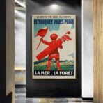 poster vintage le touquet