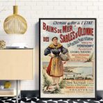 poster vintage les sables dolonne
