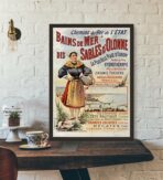 poster vintage les sables dolonne