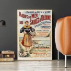 poster vintage les sables dolonne