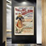 poster vintage les sables dolonne