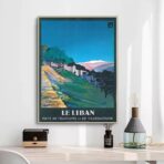 poster vintage libano