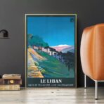 poster vintage libano
