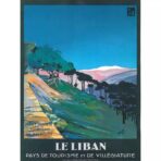 poster vintage libano